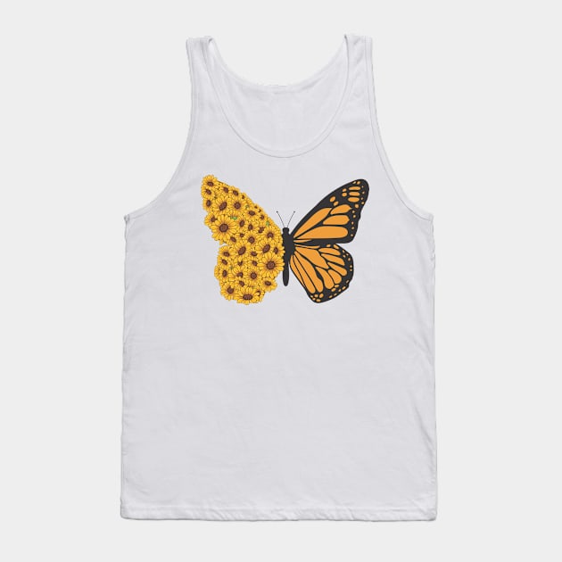 Gift Monark Butterfly Monarch Butterfly Tank Top by IngeniousMerch